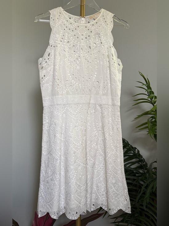 Michael Kors Dresses & Skirts - Michael Kors White Eyelet Cotton Dress NWT